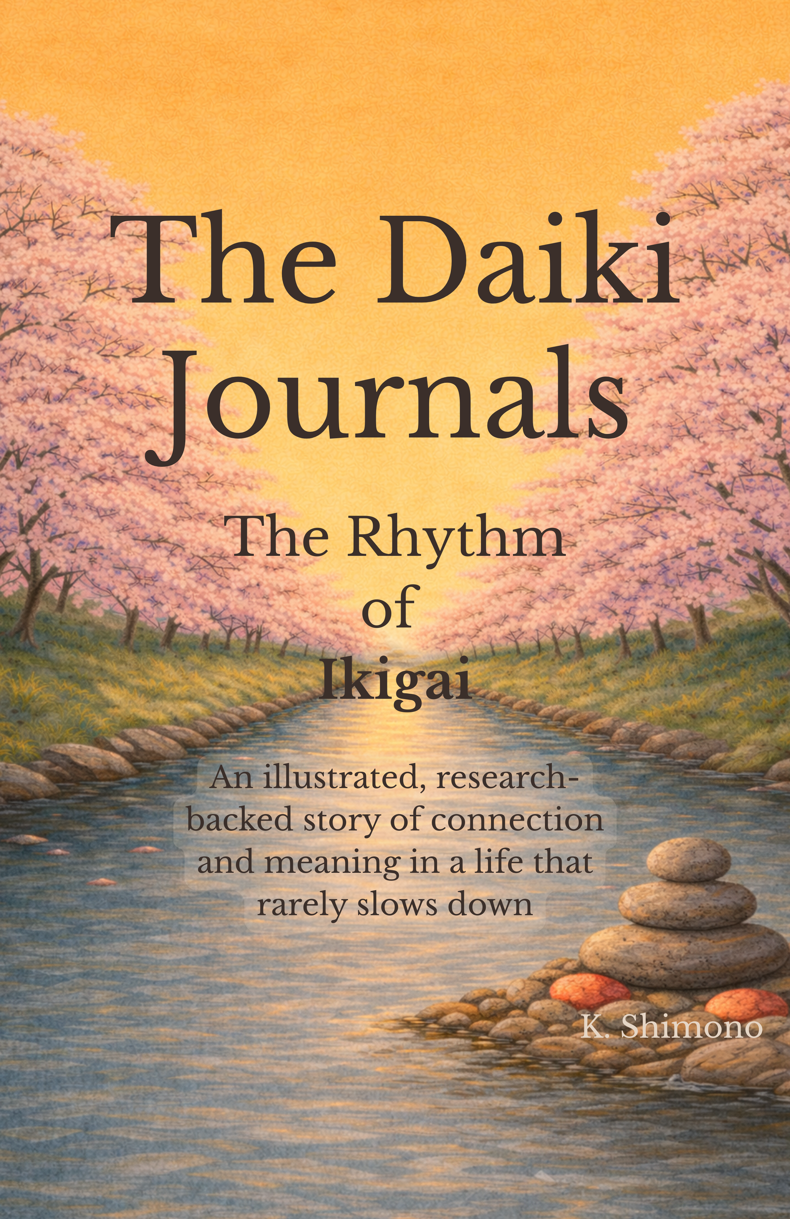 Book cover of The Daiki Journals: The Rhythm of Ikigai by K. Shimono